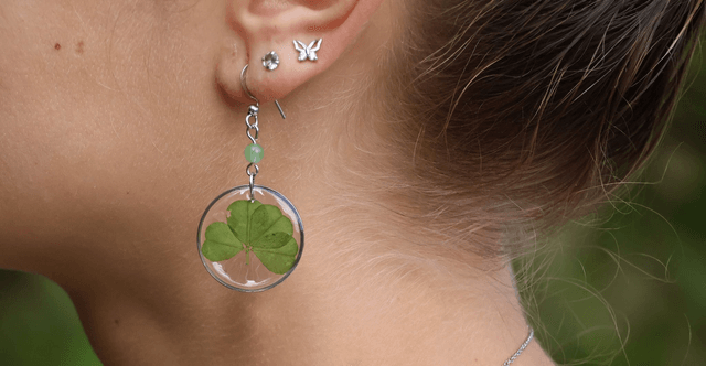 Boucles d'oreilles - Le Trèfle d'Âme
